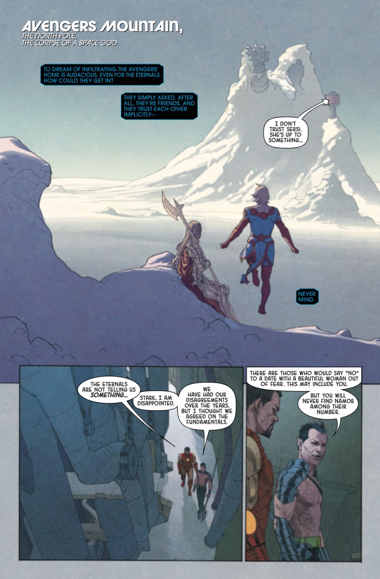 Eternals #10 preview page
