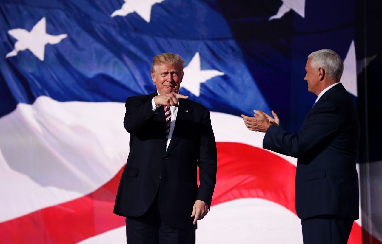 President Trump and Vice President Pence.