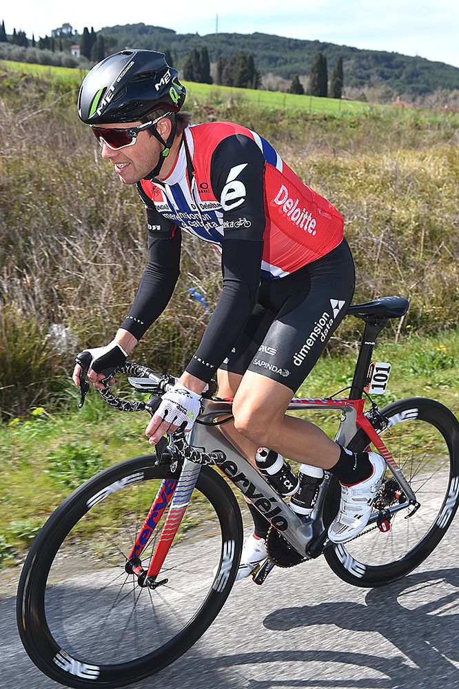 Edvald Boasson Hagen in his Norwegian champions colours