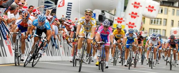 Bernhard Eisel wins Tour de Suisse stage two