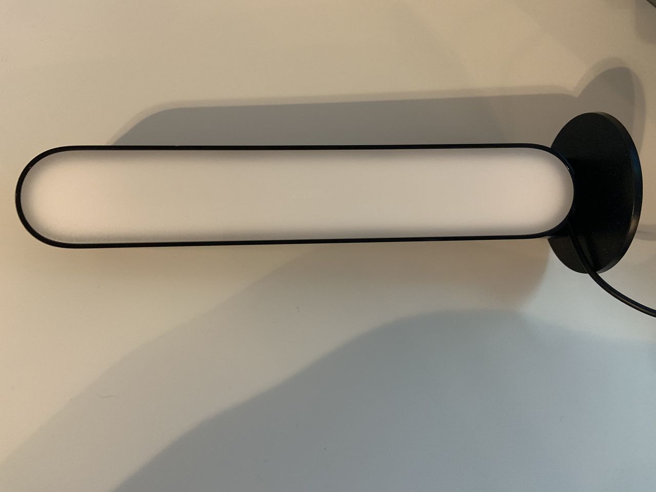 Philips Hue Play Bar in a horizontal position