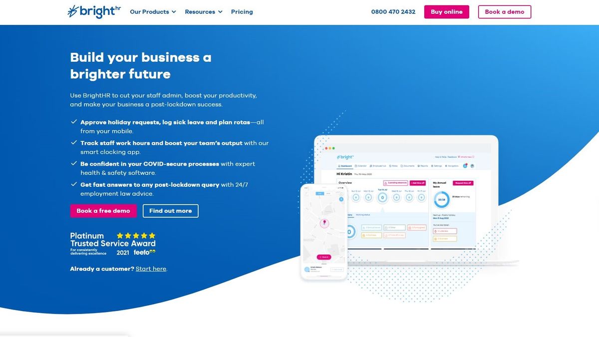 BrightHR review TechRadar