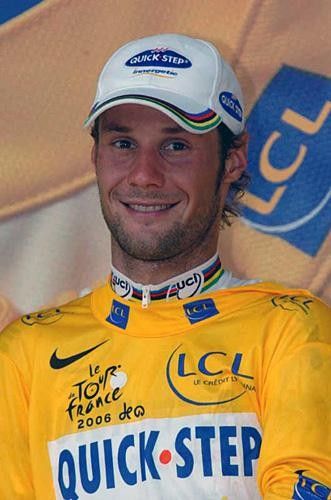 Tom Boonen (Quick.Step) the man in yellow