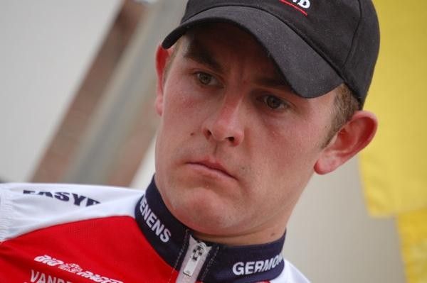 Joeri Clauwaert (Yawadoo) was not happy with his third place. Photo &copy;: Tom De Meyer/www.TomDeMeyer.be