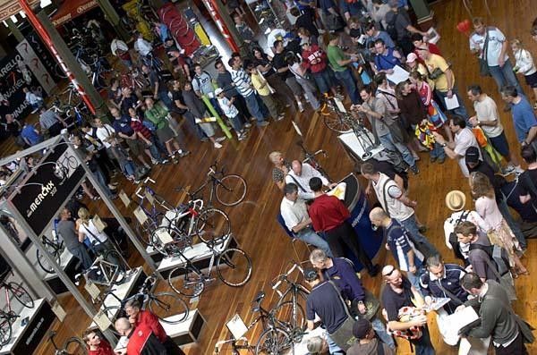 Cycling fans of all ages lined-up