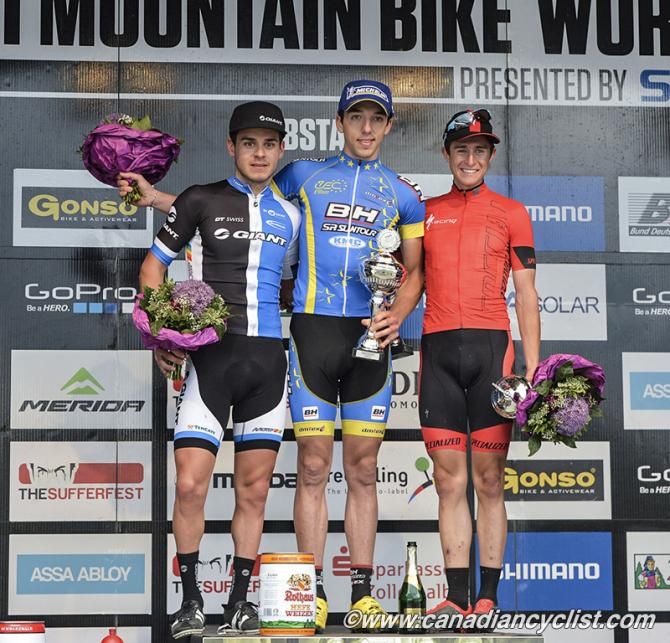 Podium: Michiel van der Heijden, Jordan Sarrou , Howard Grotts