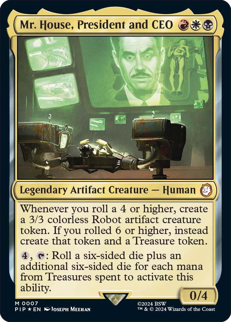 Magic: The Gathering Fallout crossover card preview