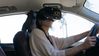 Spearheaded by Casper Wickman, Volvo has been evaluating new car designs by driving with a mixed-reality headset from Varjo.