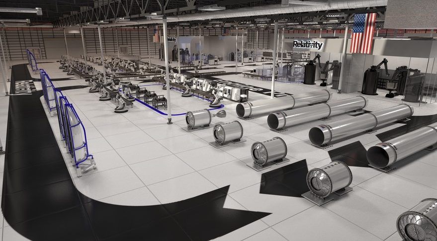 Relativity plans to convert an existing 20,000-square-meter building at Stennis into a factory capable or producing 1 to 24 Terran 1 rockets a year