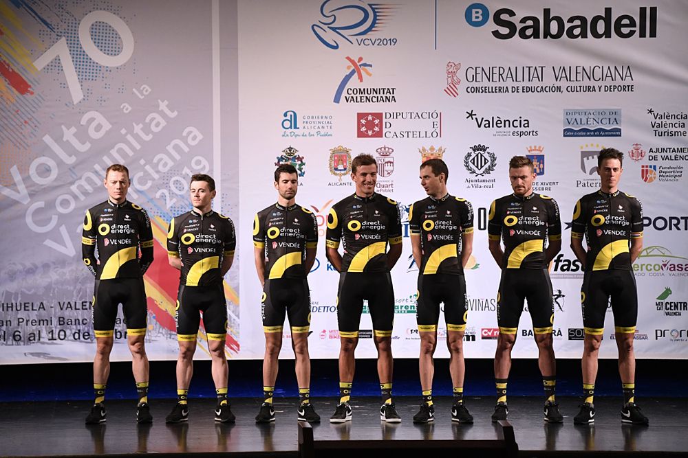 Direct Energie at Volta a la Comunitat Valenciana 2019 - Team Presentation