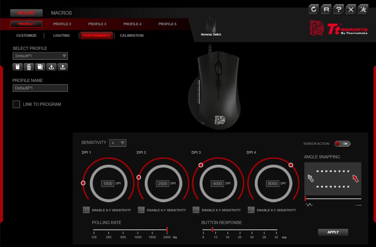 Thermaltake Tt Esports Nemesis Switch