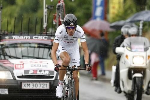 Andy Schleck (Team CSC) showed huge promise.