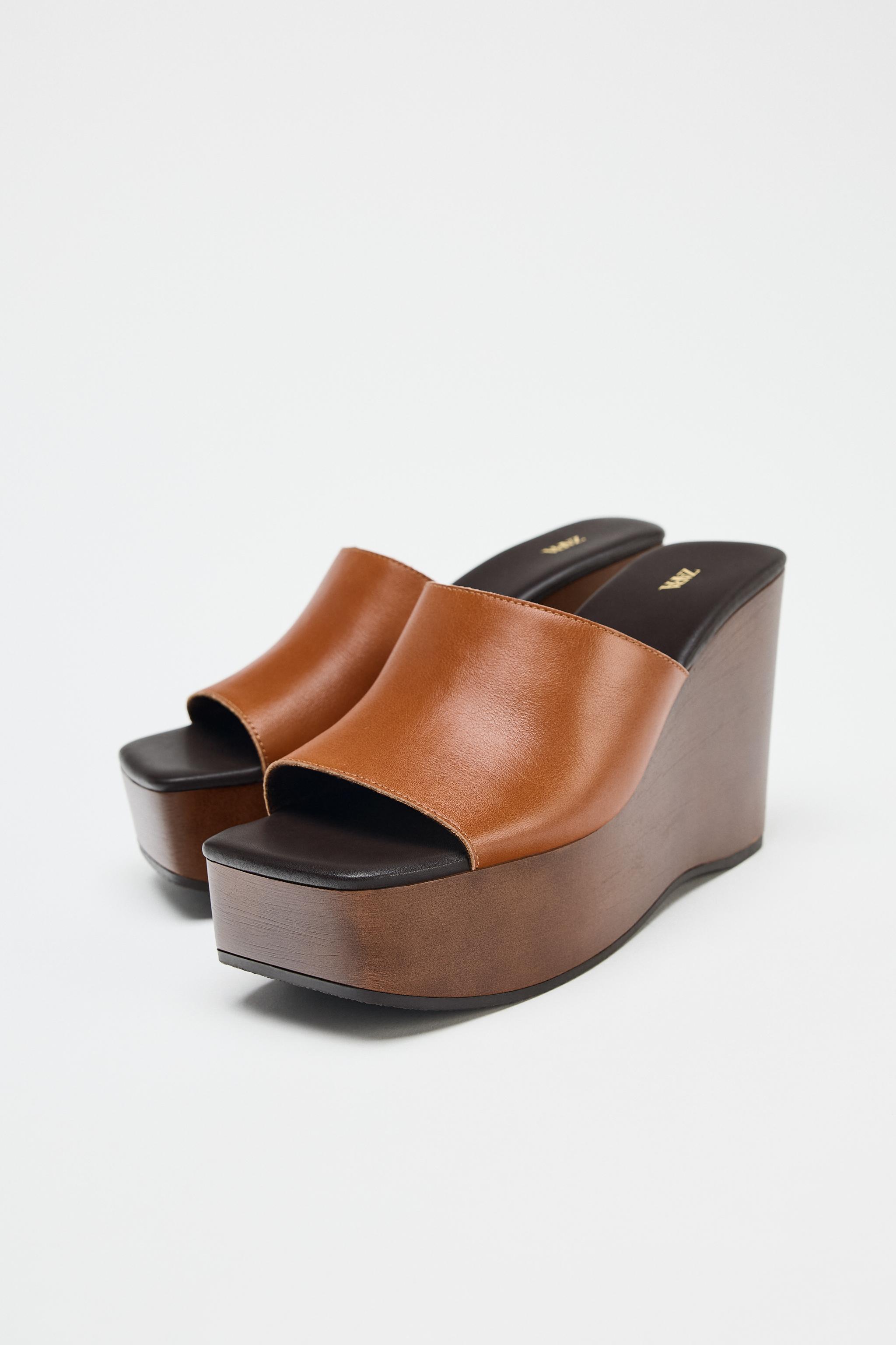 Leather wedges