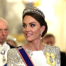 Kate Middleton in the Lover's Knot Tiara