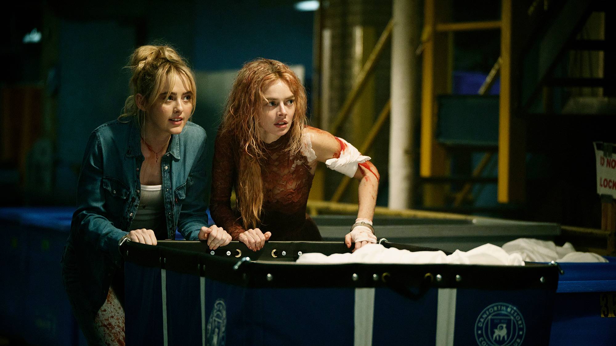 Kathryn Newton and Samara Weaving in "Ready or Not 2: Here I Come" (2026)