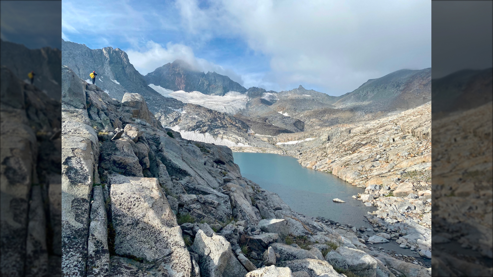 Maclure Glacier in Yosemite National Park. 