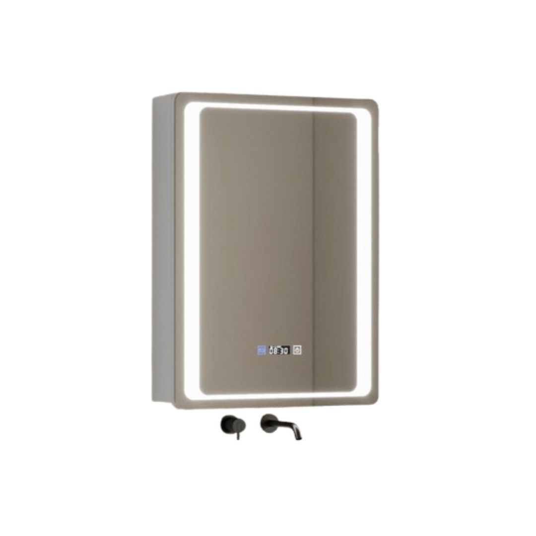 Warmiehomy Bathroom Mirror Cabinet with LED Lights