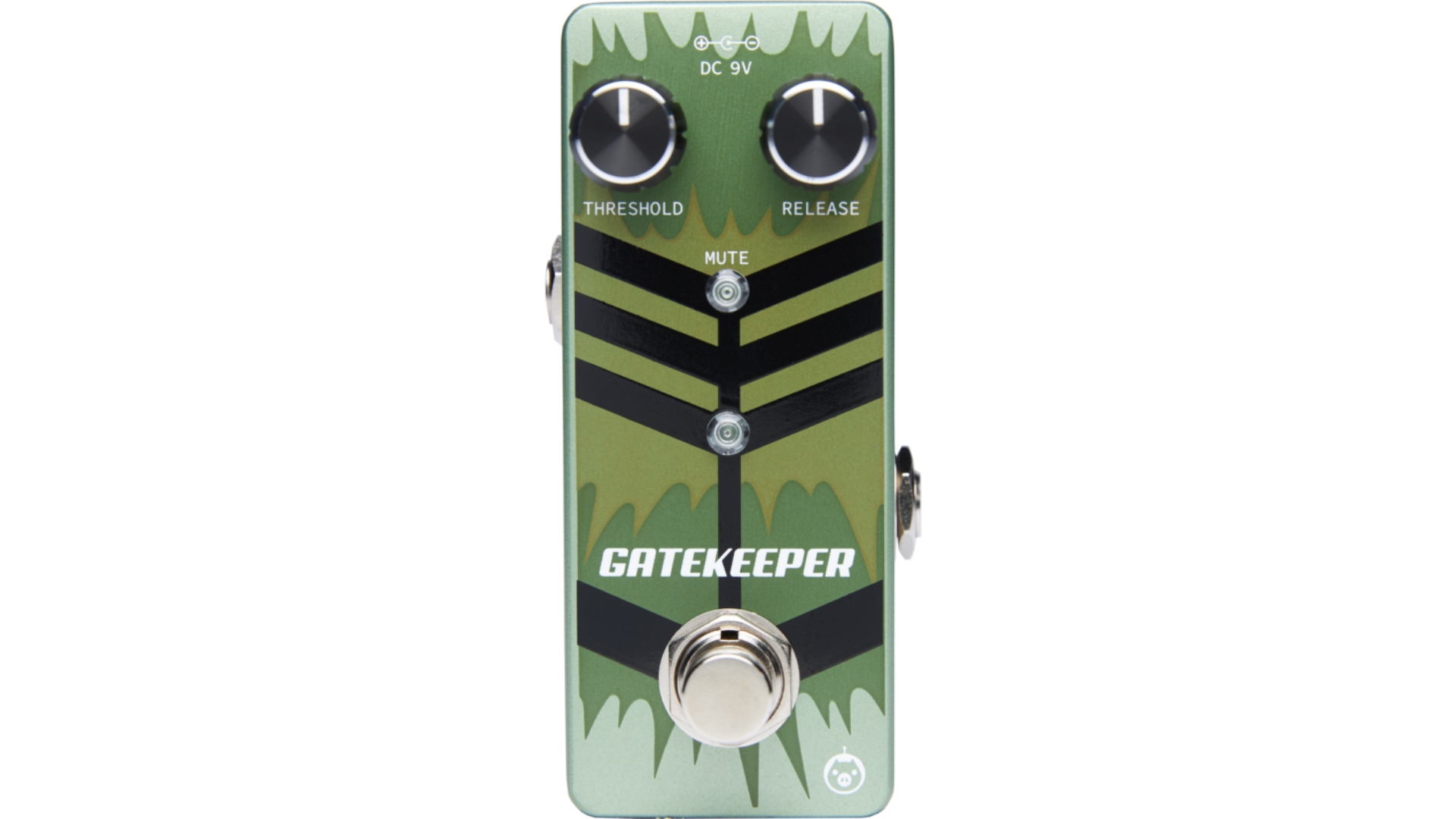 A Pigtronix Gatekeeper 2 noise gate pedal