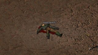 FOnline2 screenshot of a player's death.