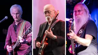 From L-R: Robby Krieger, Skunk Baxter, Leland Sklar 