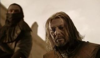 Ned Stark loses his head on HBO's Game Of Thrones