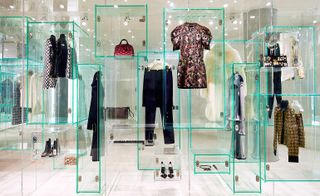 Louis Vuitton Exhibition in London Walk in wardrobe