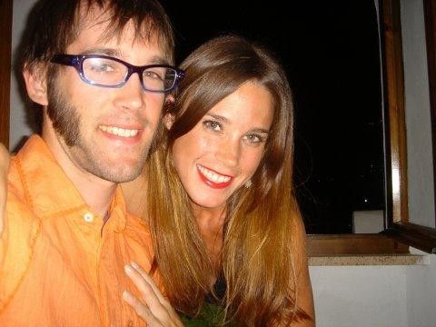 Geoff and his fiancee