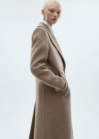 Lapels Wool Coat - Women | Mango United Kingdom