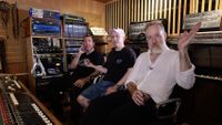 Hot Chip in their London studio