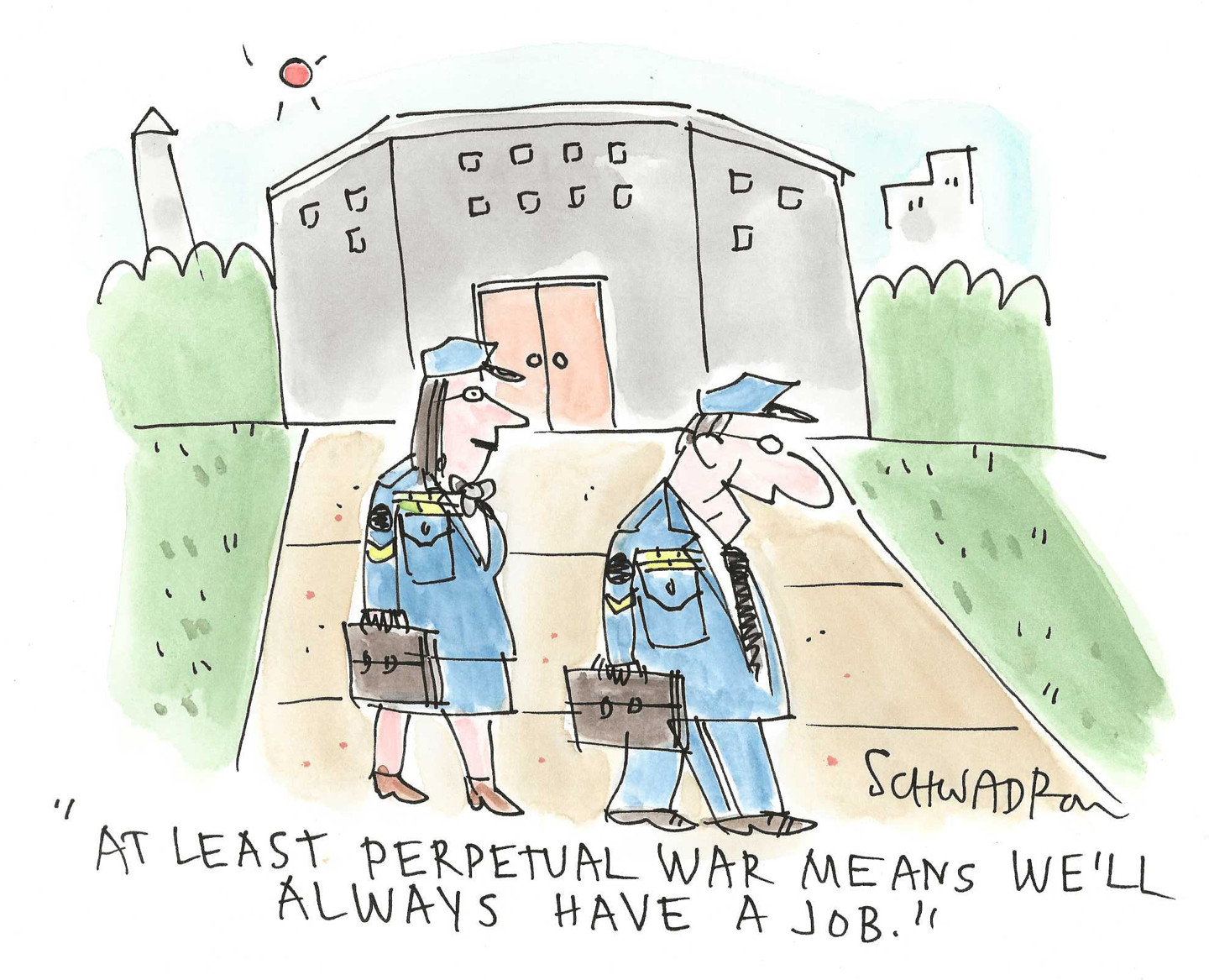 Political cartoon