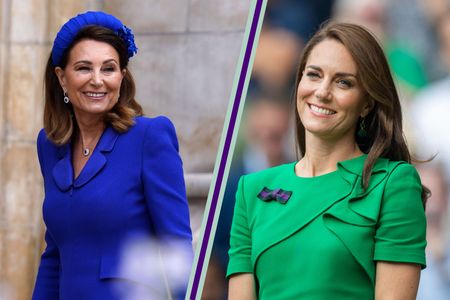 Carole and Kate Middleton