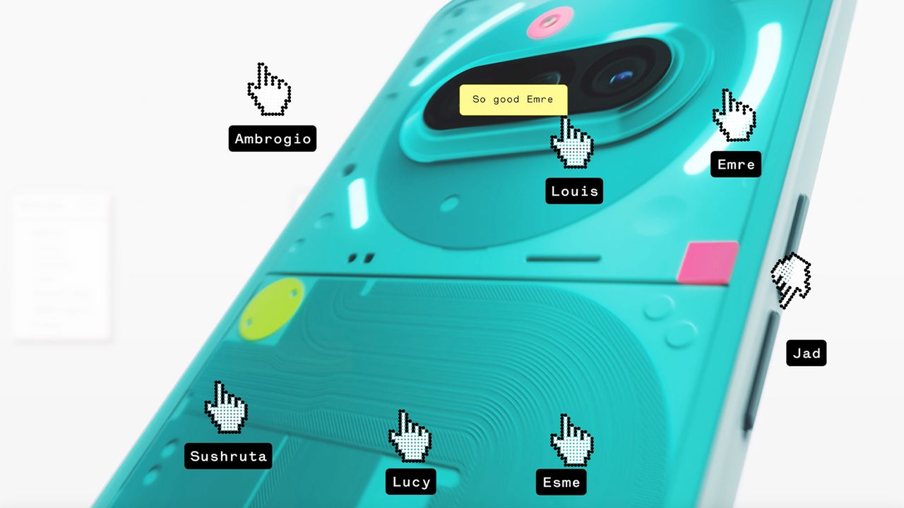 Hands-on with the new Nothing Phone (3a) Community Edition, a playful Y2K throwback