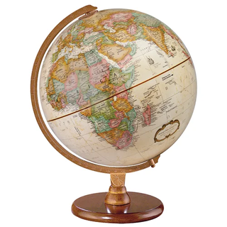 vintage-looking globe