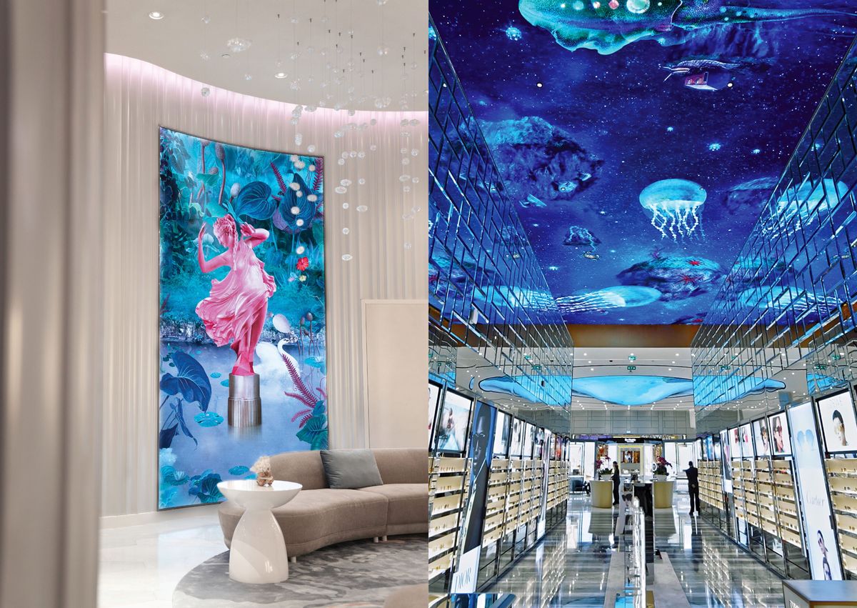 China Duty Free: Surreal Island by Superunion