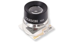 Product shot of the Carson 10x LumiLoupe