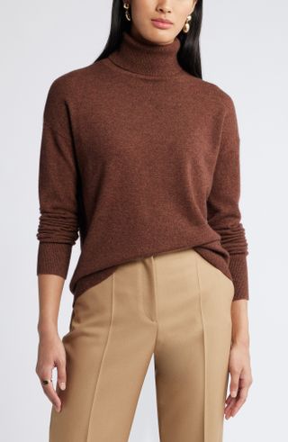 Cashmere Turtleneck Sweater