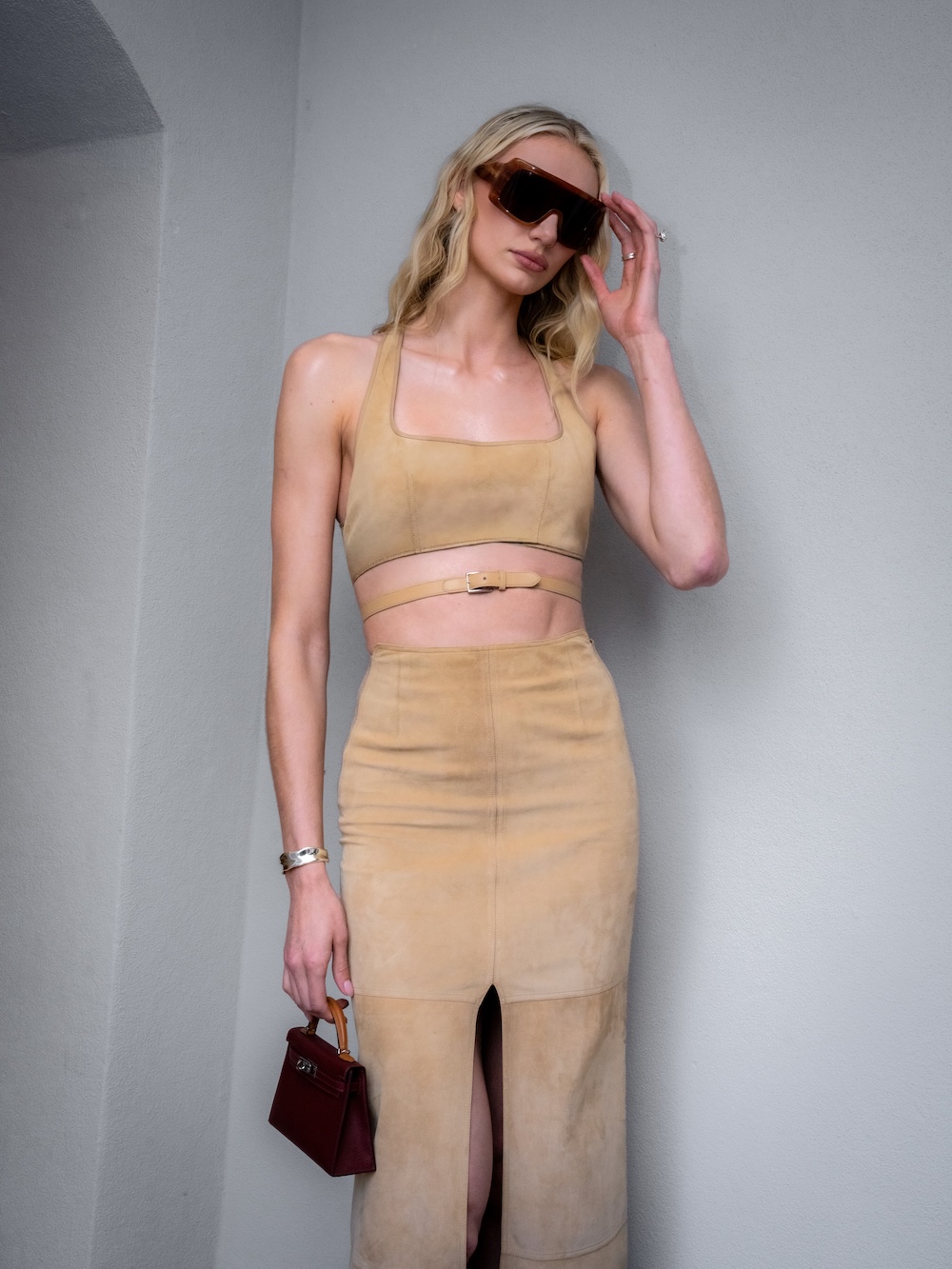 Cameron Brink getting ready for the Hermes Resort 2027