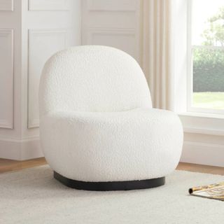 DUSK Peyton Accent Chair - Boucle Ivory