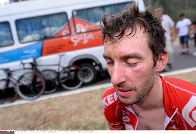 Kenny De Haes post-race