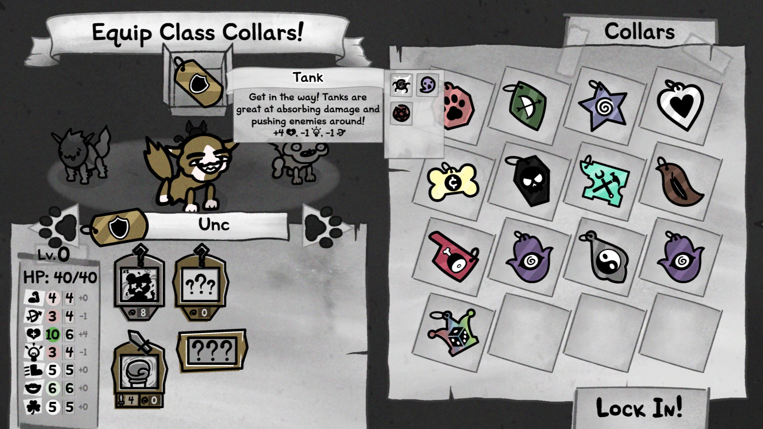 Mewgenics tank collars