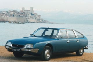 An early Citroen CX, introduced in 1974