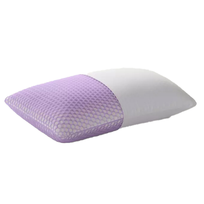Purple Harmony Pillow on a white background