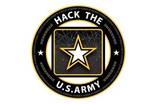 Hack the Army logo on a white background