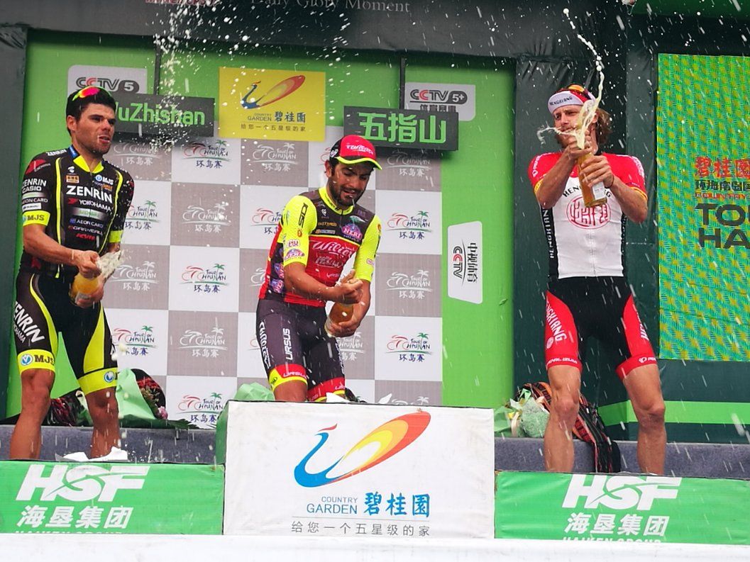 Jacopo Mosca (Wilier Triestina) celebrates his win