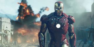 Robert Downey Jr. in Iron Man.