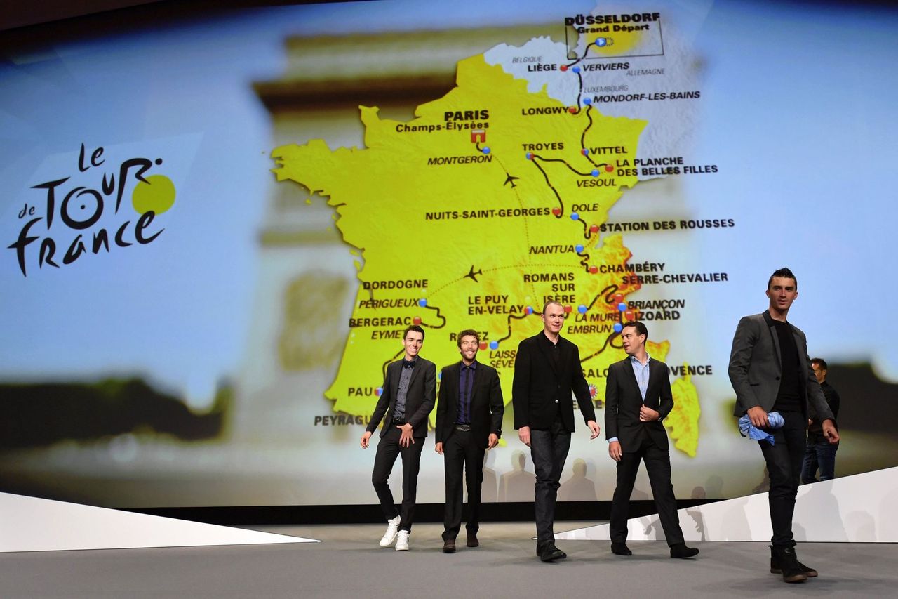 The 2017 Tour de France presentation