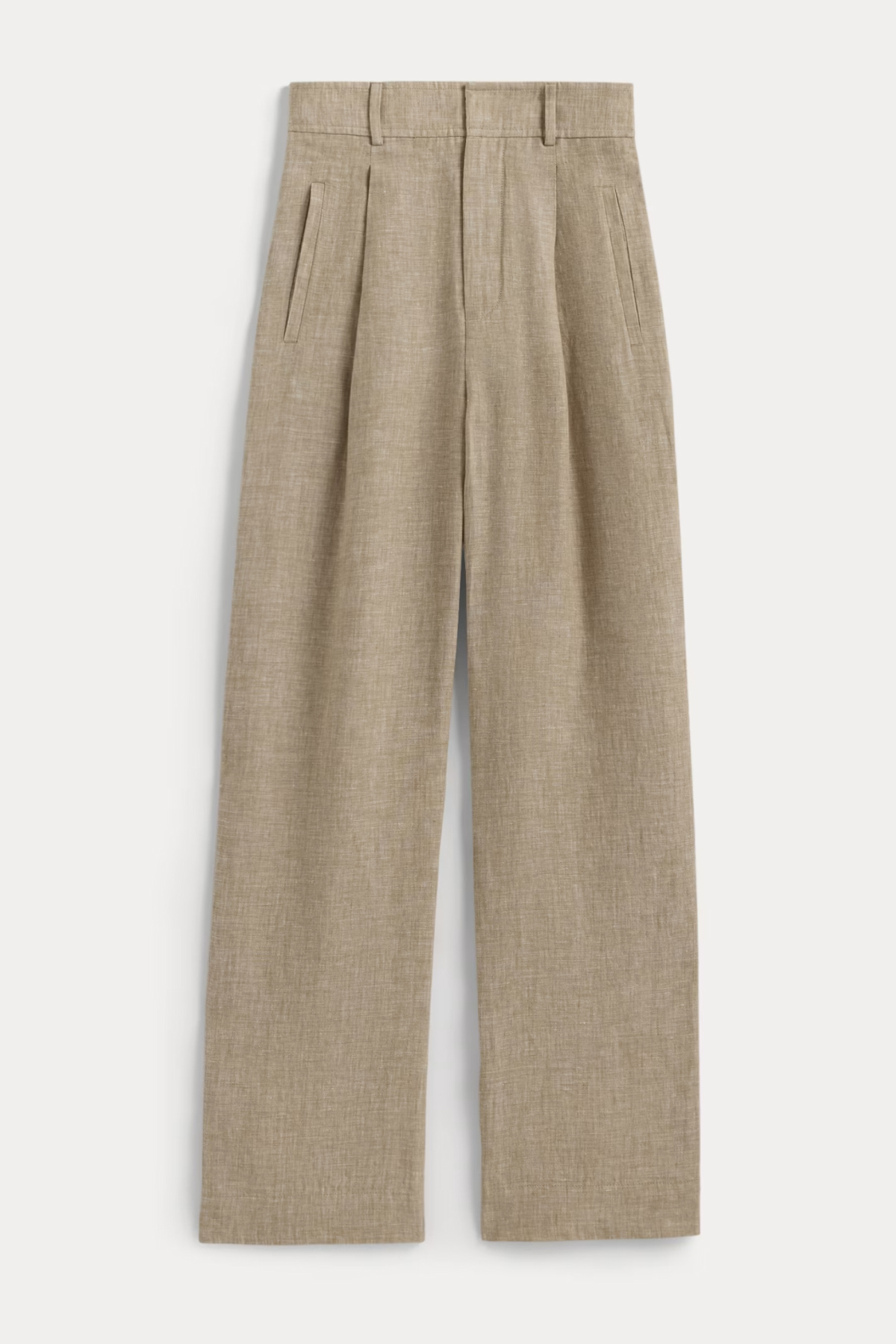 Everlane, The Linen Way-High Drape Pant