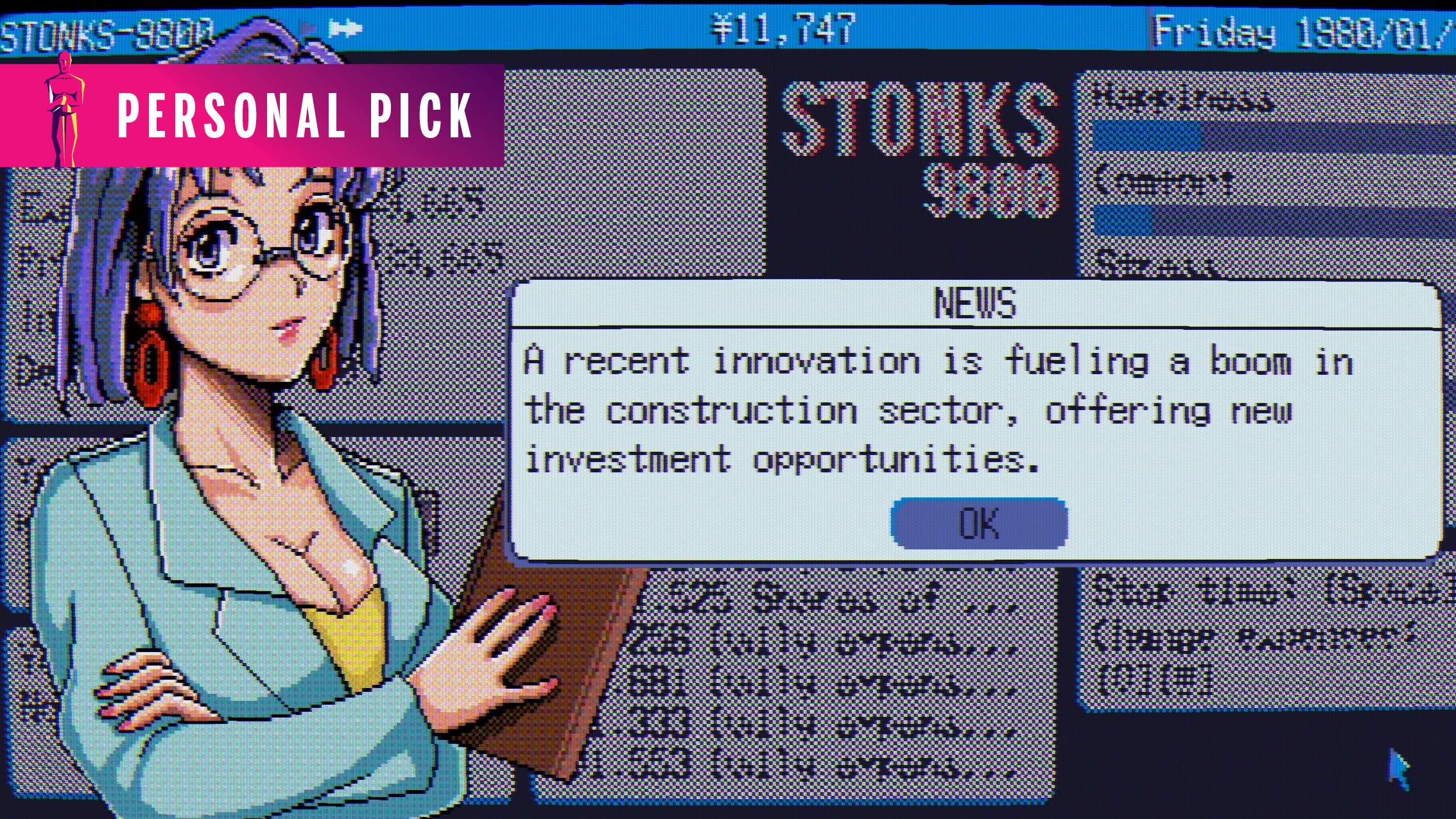  Anime finance sim Stonks-9800 is the best game you didn't play this year 