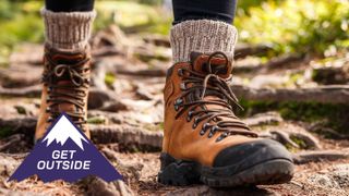 a photo of walking boots