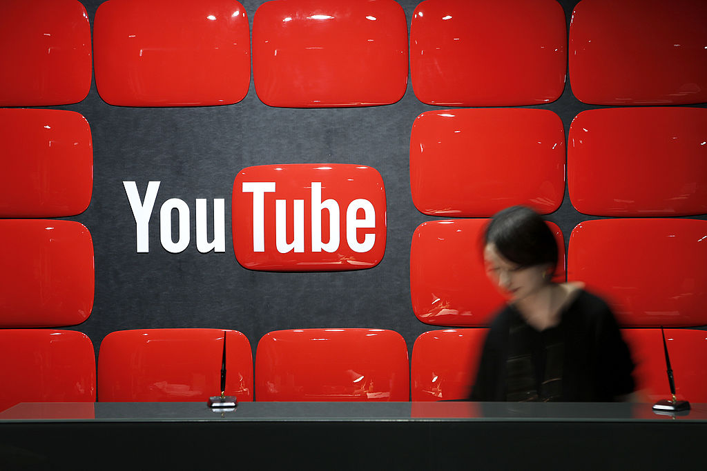 Google Inc.'s YouTube logo is displayed